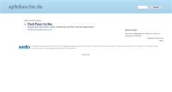 Desktop Screenshot of apfeltasche.de